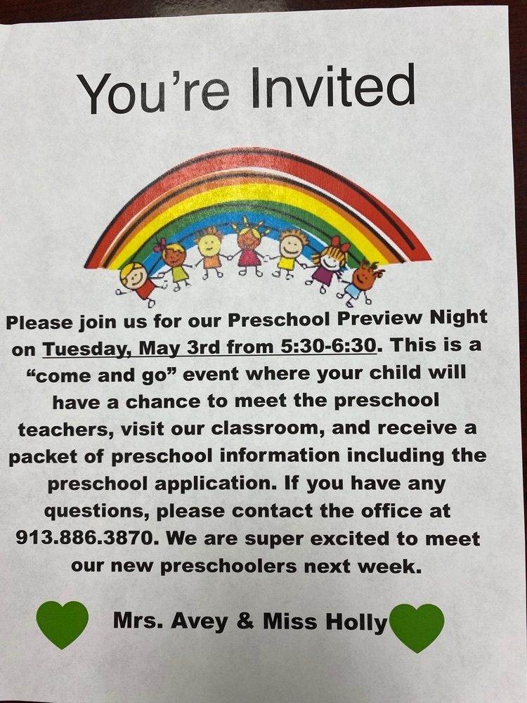 preschool preview flyer