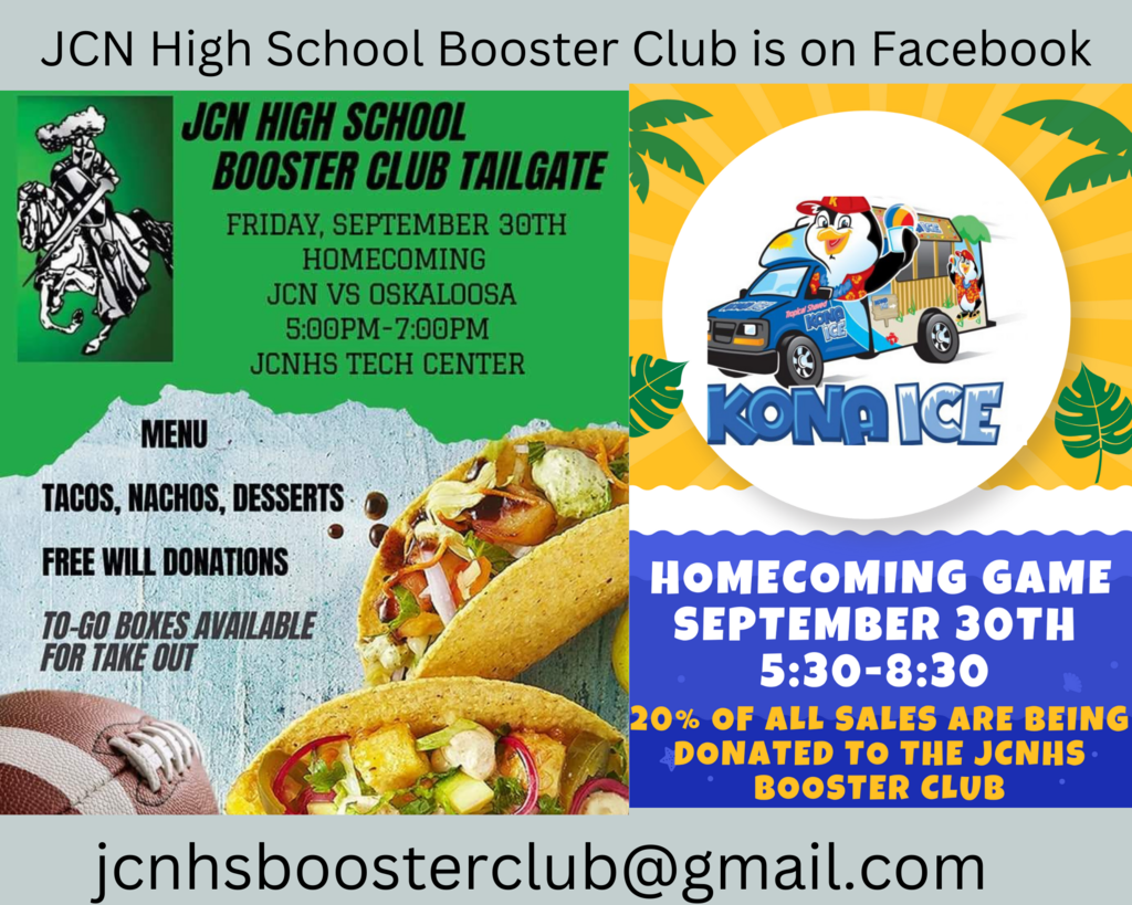 Booster Club Flyer