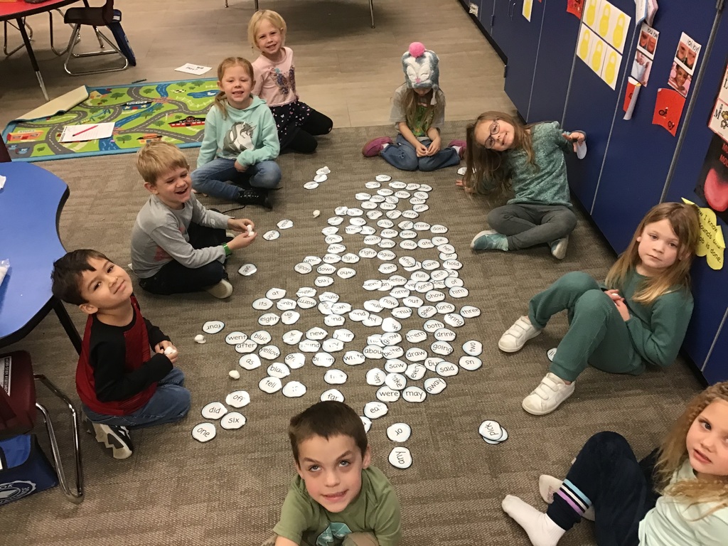 Friday fun with a sight word snowball challenge. Enjoying the nice weather with double digit flower skills. 